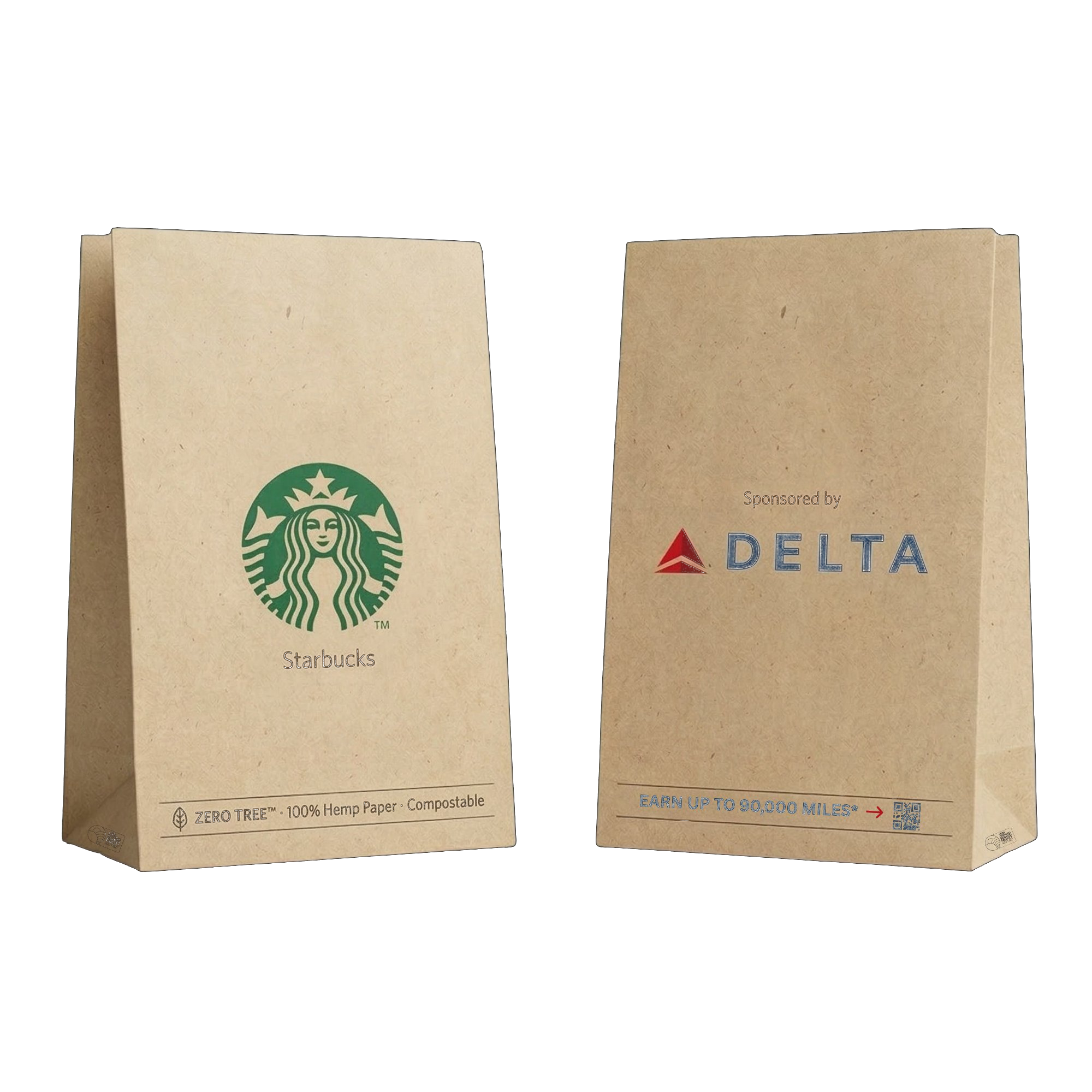 Sponsor-funded hemp bag mockups